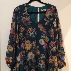 Show Me Your MuMu Floral Print Dress